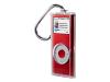 Belkin Clear Acrylic Case for iPod nano w/ Carabiner Clip - Case for digital player - acrylic - iPod nano (aluminum) (2G)