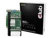 Club 3D 8600GT - Graphics adapter - GF 8600 GT - PCI Express x16 - 512 MB GDDR2 - Digital Visual Interface (DVI) ( HDCP ) - HDTV out