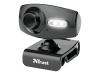Trust Megapixel USB2 Auto Focus Webcam WB-6300R - Web camera - colour - audio - Hi-Speed USB