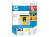 HP 363 - Print cartridge - 1 x yellow - 490 pages