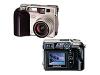 Olympus CAMEDIA C-2040ZOOM - Digital camera - 2.1 Mpix - optical zoom: 3 x - supported memory: SM - black, metallic silver