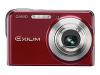 Casio EXILIM CARD EX-S880 - Digital camera - compact - 8.1 Mpix - optical zoom: 3 x - supported memory: MMC, SD, SDHC - red