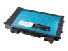 Media Sciences Clearcase Series - Toner cartridge ( replaces Samsung CLP-500D5C ) - high capacity - 1 x cyan - 5000 pages