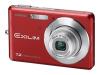 Casio EXILIM EX-Z77 - Digital camera - compact - 7.2 Mpix - optical zoom: 3 x - supported memory: MMC, SD, SDHC - red