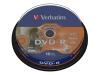Verbatim LightScribe - 10 x DVD-R - 4.7 GB ( 120min ) 16x - LightScribe - spindle - storage media