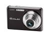 Casio EXILIM CARD EX-S880 - Digital camera - compact - 8.1 Mpix - optical zoom: 3 x - supported memory: MMC, SD, SDHC - black