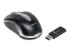 Toshiba - Mouse - optical - wireless - RF - silver