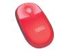 Sweex Optical Mouse Neon Pink USB + PS/2 - Mouse - optical - 3 button(s) - wired - PS/2, USB