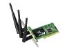 Sitecom WL 181 Wireless Network 300N PCI Card - Network adapter - PCI - 802.11b, 802.11g, 802.11n (draft 2.0)
