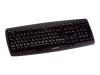 Cherry CyMotion Expert G86-22000 - Keyboard - PS/2, USB - 105 keys - ergonomic - black - Belgium