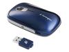 Kensington SlimBlade Presenter Mouse - Mouse - laser - wireless - RF - USB wireless receiver - deep blue