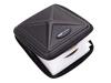 Targus X - Hard case for CD/DVD discs - 24 discs - black