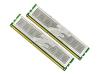 OCZ Platinum Dual Channel Kit - Memory - 4 GB ( 2 x 2 GB ) - DIMM 240-pin - DDR2 - 1066 MHz / PC2-8500 - CL5 - 2.1 V - unbuffered