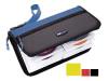 Targus Sport Line - Wallet for CD/DVD discs - 48 discs - nylon, neotherm - black, yellow