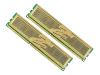 OCZ Gold Dual Channel Kit - Memory - 4 GB ( 2 x 2 GB ) - DIMM 240-pin - DDR3 - 1333 MHz / PC3-10666 - CL9 - 1.7 V - unbuffered