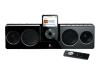 Logitech Pure-Fi Anywhere - Portable speakers with digital player dock for iPod - piano black