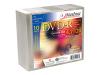 Nashua - 10 x DVD-R ( G ) - 4.7 GB ( 120min ) 16x - slim jewel case - storage media