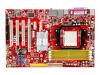 MSI K9N Neo-F V2 - Motherboard - ATX - nForce 520 - Socket AM2 - UDMA133, Serial ATA-300 (RAID) - Gigabit Ethernet - 8-channel audio