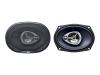 JVC CS V6935 - Car speaker - 40 Watt - 3-way - coaxial - 150 x 230mm