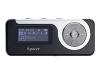 Apacer Audio Steno AU350 - Digital player - flash 1 GB - WMA, MP3 - black