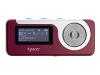Apacer Audio Steno AU350 - Digital player - flash 1 GB - WMA, MP3 - red