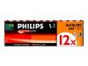 Philips Power Life LR03PS12C - Battery 12 x AAA type Alkaline