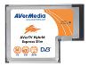 AVerMedia AVerTV Hybrid Express Slim - DVB-T receiver / analogue TV / radio tuner / video input adapter - ExpressCard/54