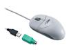 Fujitsu Optical Wheel Mouse Tilt - Mouse - optical - 3 button(s) - wired - PS/2, USB