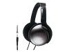 Sony MDR P80 - Headphones ( ear-cup ) - black, metallic silver