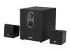 Trust 2.1 Speaker Set SP-3150 - PC multimedia speaker system - 15 Watt (Total)