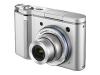 Samsung NV8 - Digital camera - compact - 8.1 Mpix - optical zoom: 3 x - supported memory: MMC, SD, SDHC, MMCplus - silver