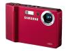 Samsung L83T - Digital camera - compact - 8.2 Mpix - optical zoom: 3 x - supported memory: MMC, SD, SDHC, MMCplus - red