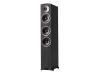 JAMO Concert C 607 - Left / right channel speakers - 150 Watt - 3-way - black ash