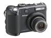 Nikon Coolpix P5100 - Digital camera - prosumer - 12.1 Mpix - optical zoom: 3.5 x - supported memory: MMC, SD, SDHC - black