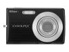 Nikon Coolpix S200 - Digital camera - compact - 7.1 Mpix - optical zoom: 3 x - supported memory: MMC, SD, SDHC - black