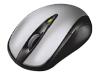 Microsoft Wireless Notebook Laser Mouse 7000 - Mouse - laser - 5 button(s) - wireless - 2.4 GHz - USB wireless receiver - silver, pearl - retail
