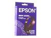 Epson - Printer fabric ribbon - 1 x black 16.75 m