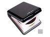 Targus Black Steel - Hard case for CD/DVD discs - 22 discs - stainless steel - black