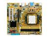 ASUS M2N-VM DVI - Motherboard - micro ATX - GeForce 7050PV - Socket AM2 - UDMA133, Serial ATA-300 (RAID) - Gigabit Ethernet - video - High Definition Audio (6-channel)