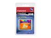 Transcend - Flash memory card - 2 GB - 133x - CompactFlash Card