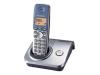 Panasonic KX TG7200NES - Cordless phone w/ caller ID - DECT\GAP - silver