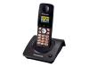 Panasonic KX TG8070NET - Cordless phone w/ call waiting caller ID - DECT\GAP - black