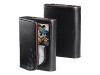 Belkin Leather Folio Case for iPod nano - Case for digital player - leather - black, chocolate - iPod nano (aluminum) (3G)