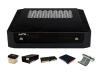 mCubed HFX mini bundle - Desktop slimline - ATX - power adapter 280 Watt - black, acrylic black