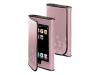 Belkin Leather Folio Case for iPod touch - Case for digital player - leather - chocolate, cameo pink - iPod touch 16GB, iPod touch 8GB