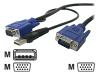 StarTech.com 2-in-1 - Video / USB cable - 4 PIN USB Type A, HD-15 (M) - HD-15 (M) - 3.05 m - black
