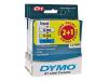 DYMO D1 - Self-adhesive label tape - black on white, black on yellow, black on blue - Roll (1.2 cm x 7 m) - 3 roll(s) - promo