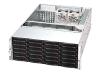 Supermicro SC846 TQ-R900B - Rack-mountable - 4U - SATA/SAS - hot-swap - power supply 900 Watt - black