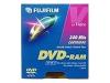 FUJIFILM - DVD-RAM - 9.4 GB ( 240min ) - sleeve - storage media