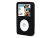 Belkin Silicone Sleeve for iPod classic - Protective sleeve for digital player - silicone - black - iPod classic 160GB